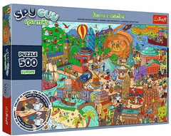 Spy Guy Lost Items: Europe 500pc puzzle
